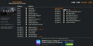From Jianghu Trainer screenshot