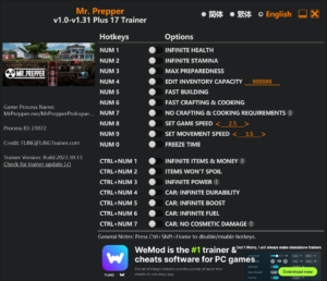 Mr Prepper Trainer 1674526007 Trainer screenshot