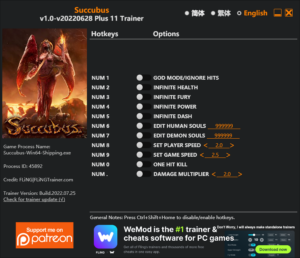 Succubus Trainer screenshot