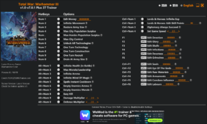 Total War Warhammer III Trainer screenshot