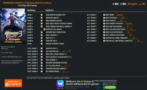 Warriors Orochi 3 Ultimate Definitive Edition Trainer screenshot
