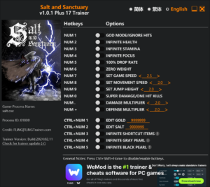 Monster Sanctuary Trainer screenshot