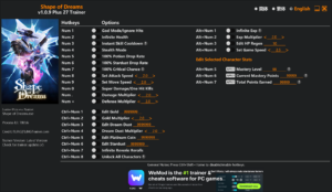 Shape of Dreams Trainer screenshot