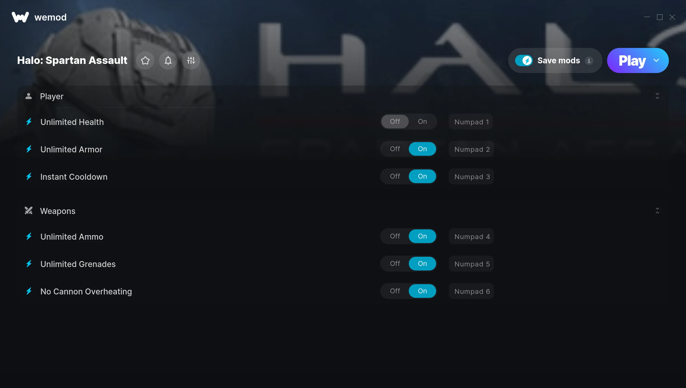 Halo: Spartan Assault Trainer screenshot