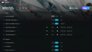 Quantum Break (Windows Store) Trainer screenshot