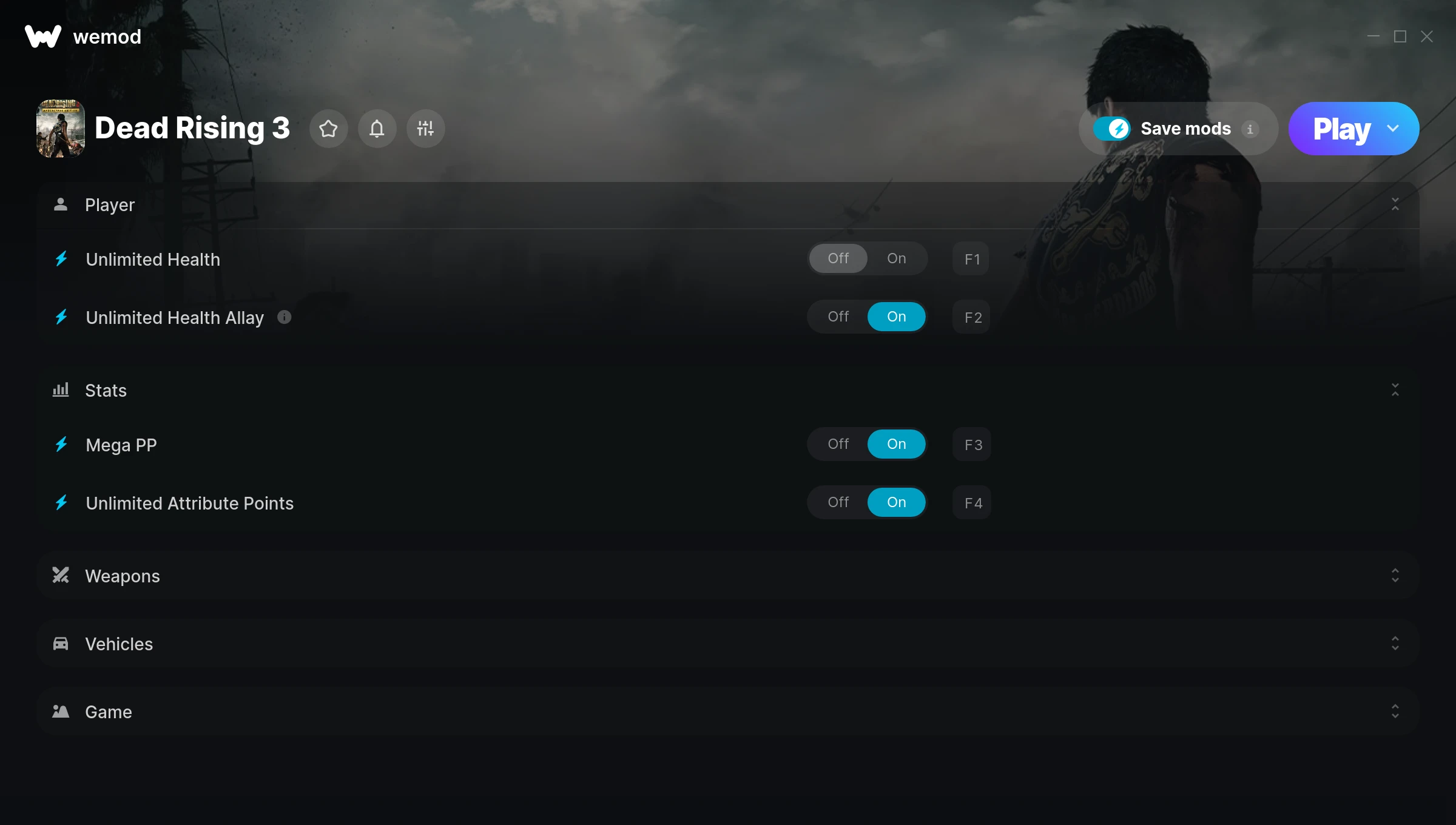 Dead Rising 3 Trainer screenshot