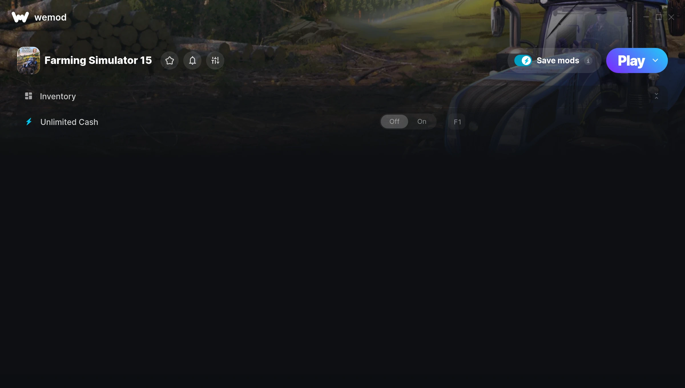 Farming Simulator 15 Trainer screenshot