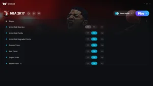 NBA 2K17 Trainer screenshot