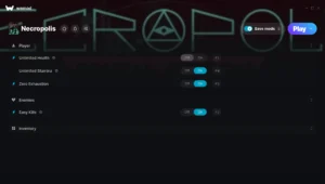 Necropolis Trainer screenshot