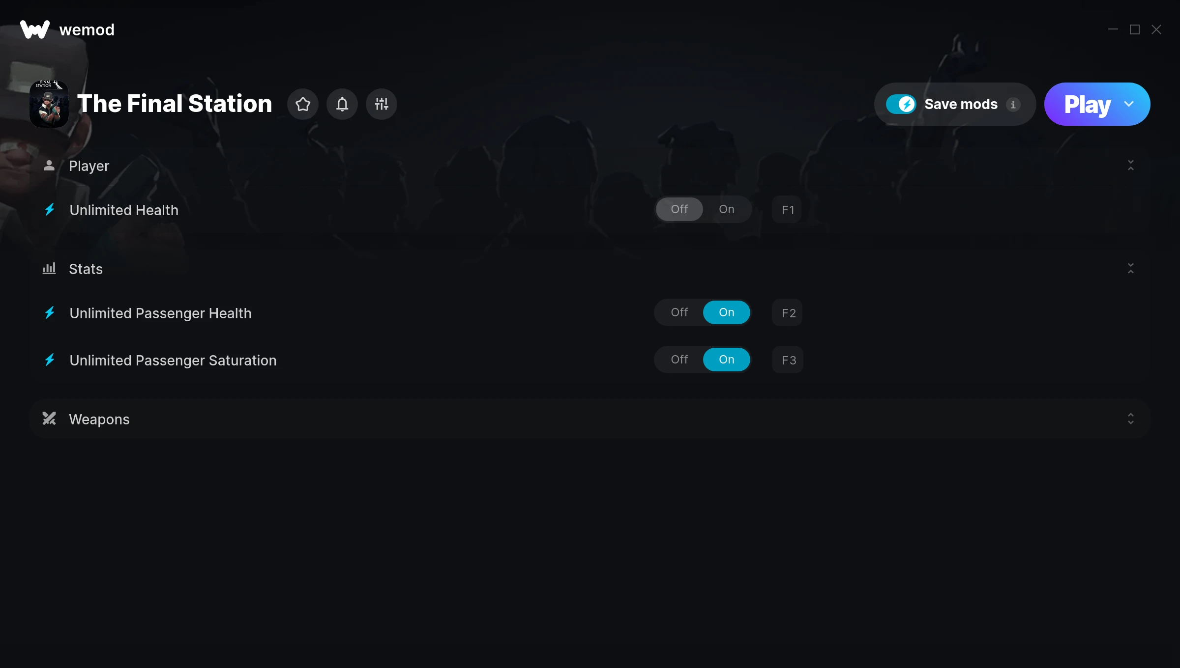 The Final Station Trainer screenshot