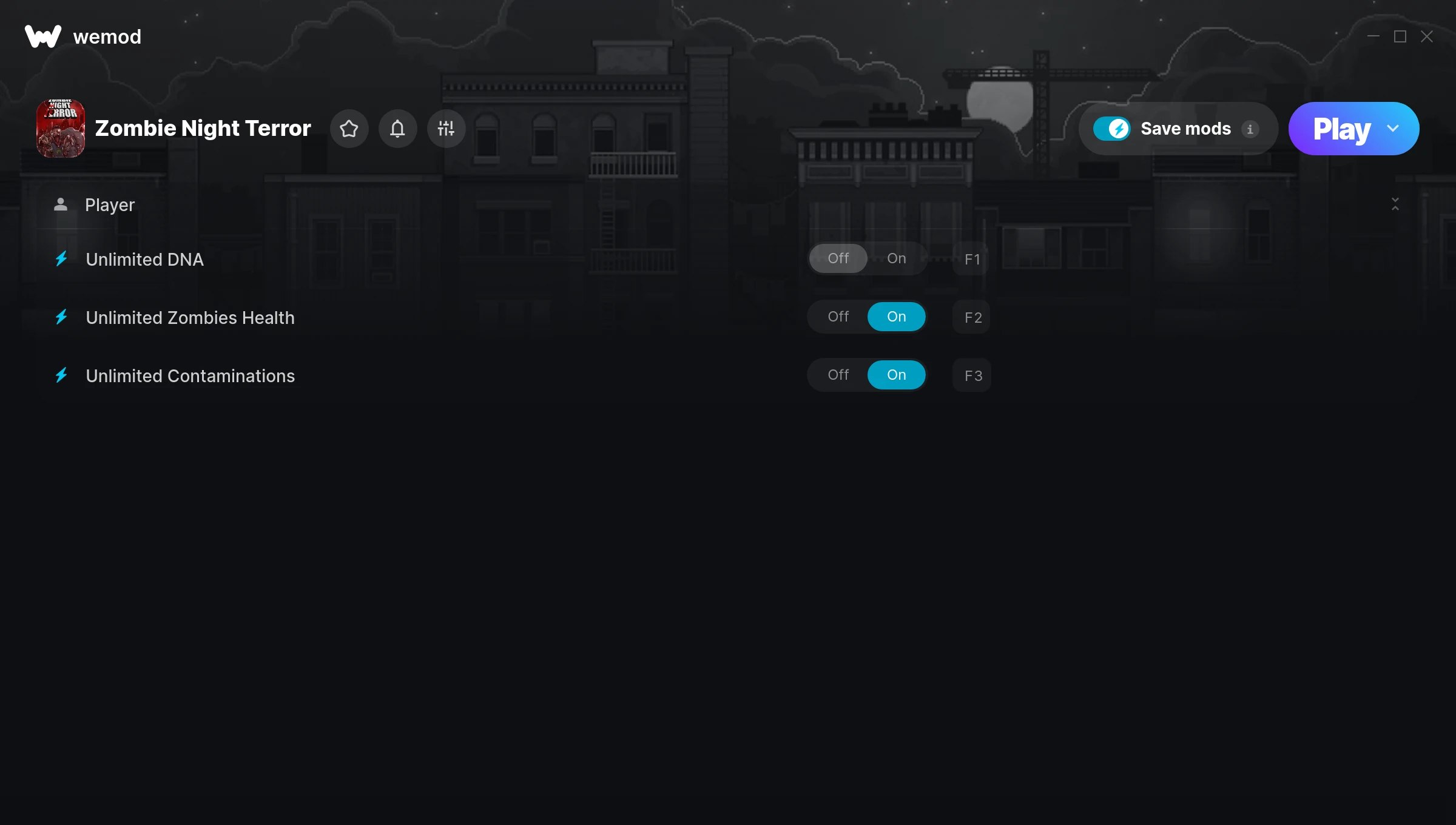 Zombie Night Terror Trainer screenshot