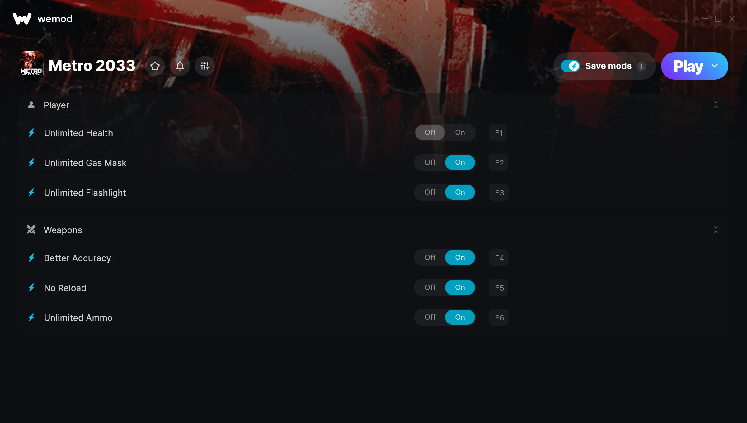 Metro 2033 Trainer screenshot