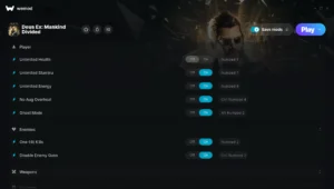 Deus Ex Mankind Divided Trainer screenshot