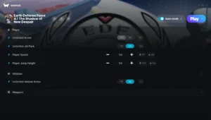 Earth Defense Force 4.1 The Shadow of New Despair Trainer screenshot