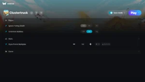 Clustertruck Trainer screenshot