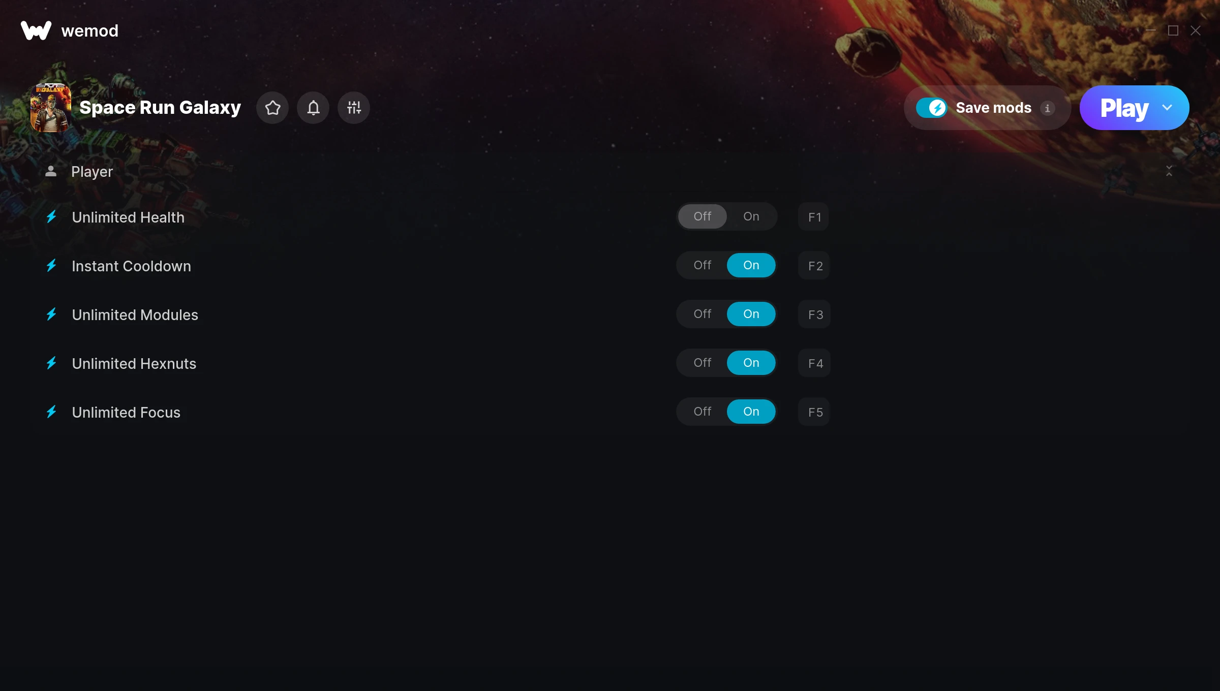 Space Run Galaxy Trainer screenshot