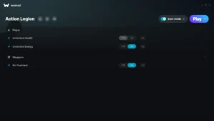 Action Legion Trainer screenshot