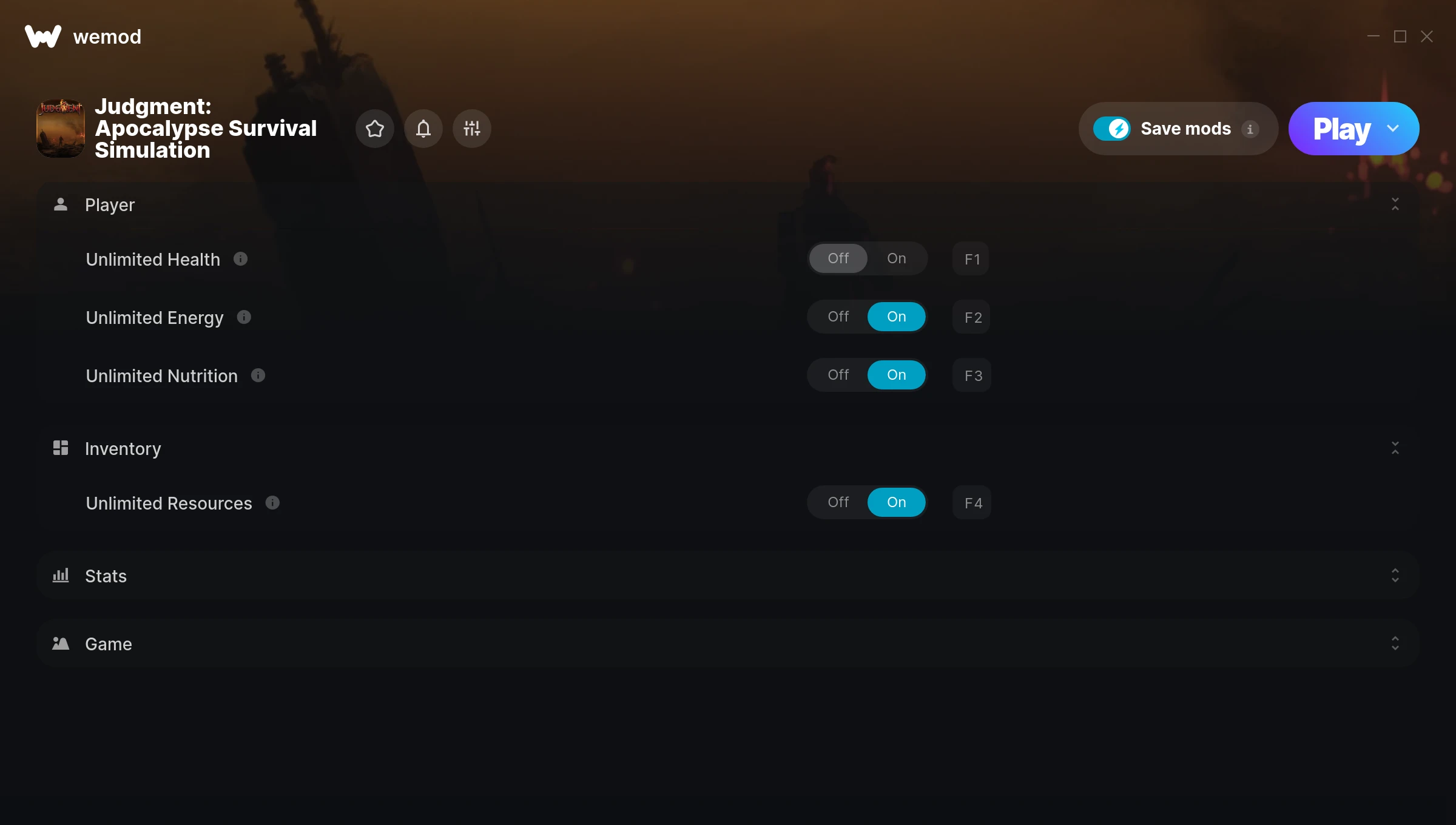 Judgment: Apocalypse Survival Simulation Trainer screenshot