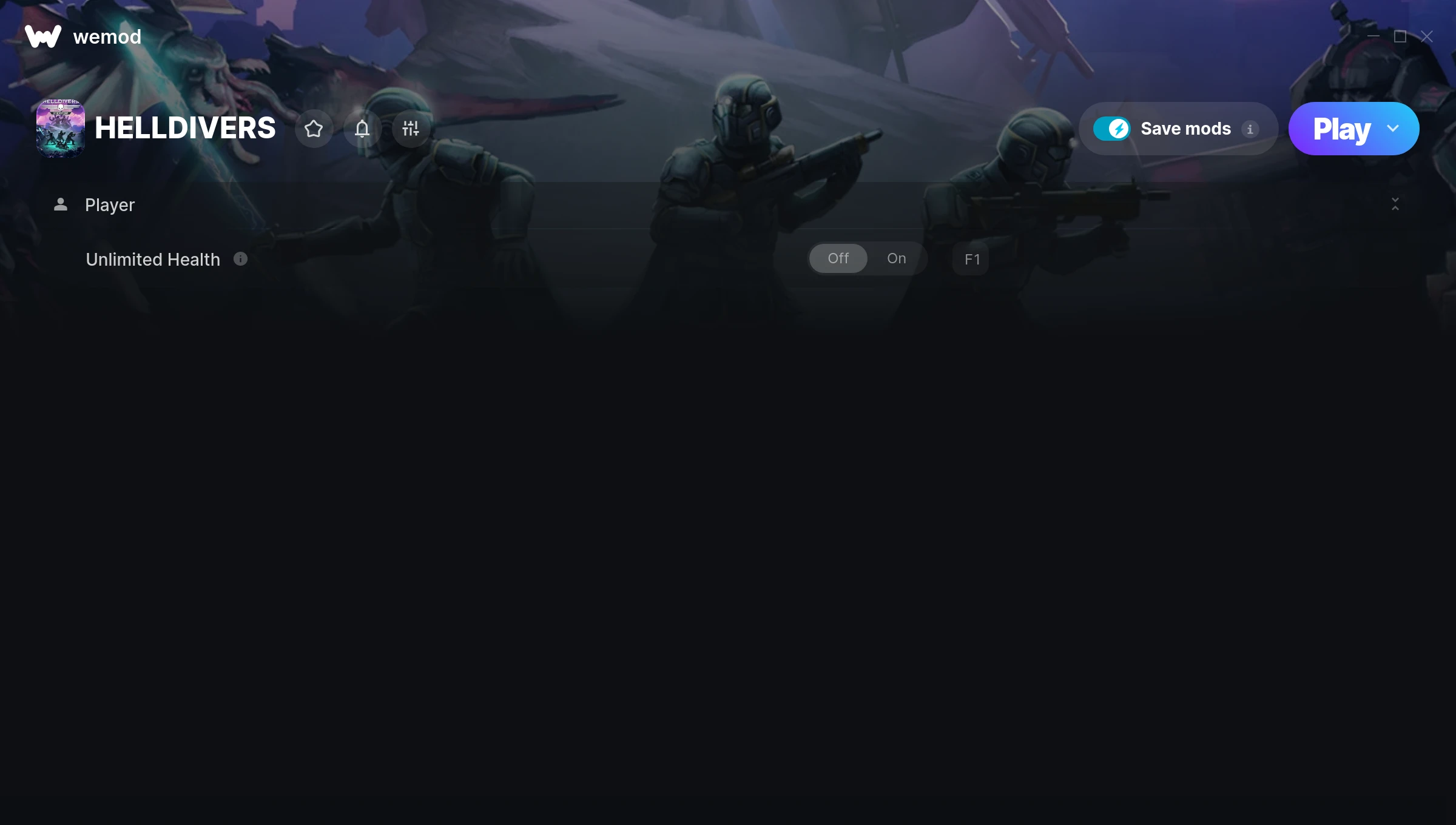 HELLDIVERS Trainer screenshot