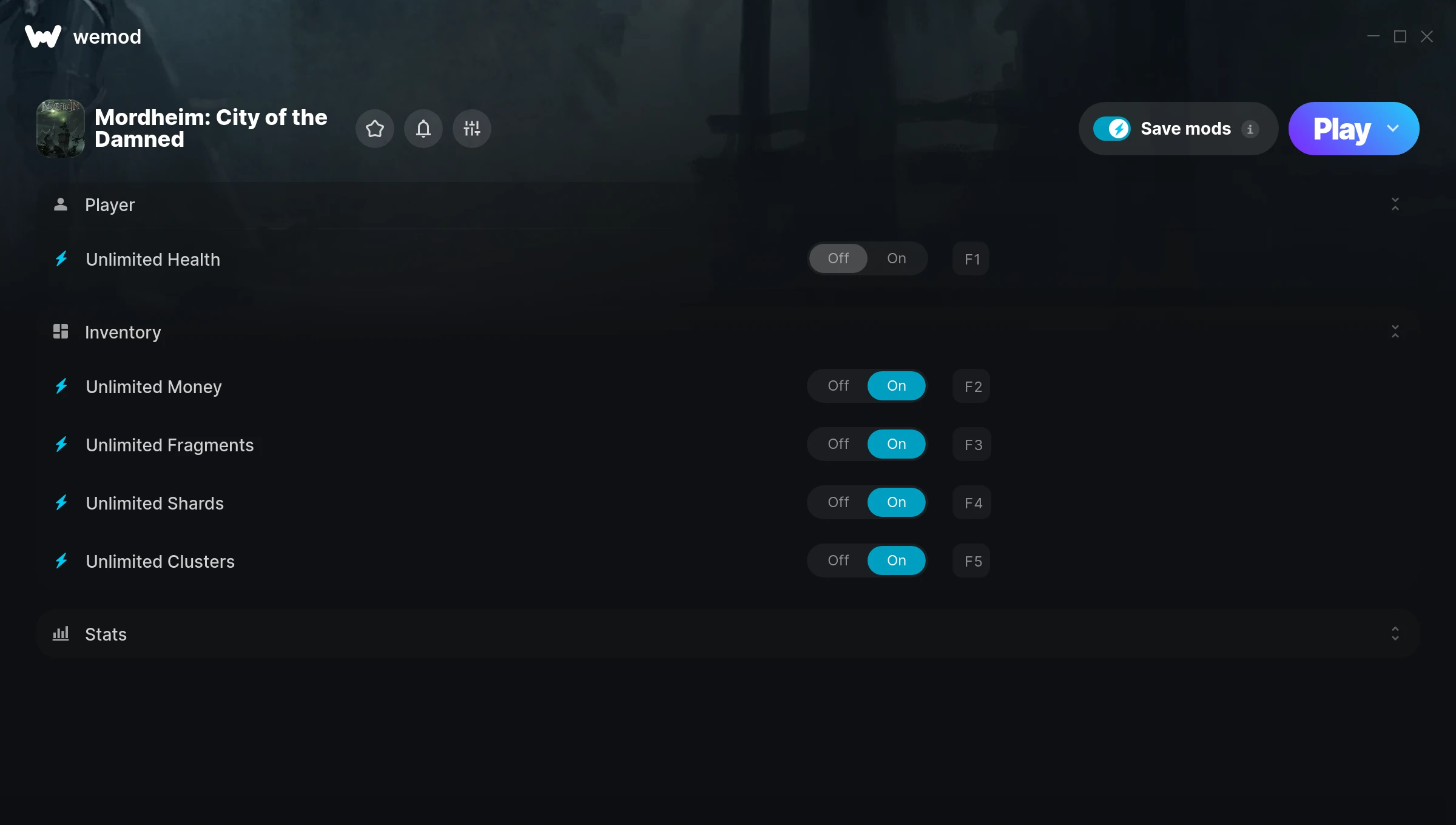 Mordheim: City of the Damned Trainer screenshot