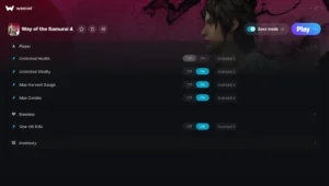 Way of the Samurai 4 Trainer screenshot