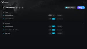Darkwood Trainer screenshot