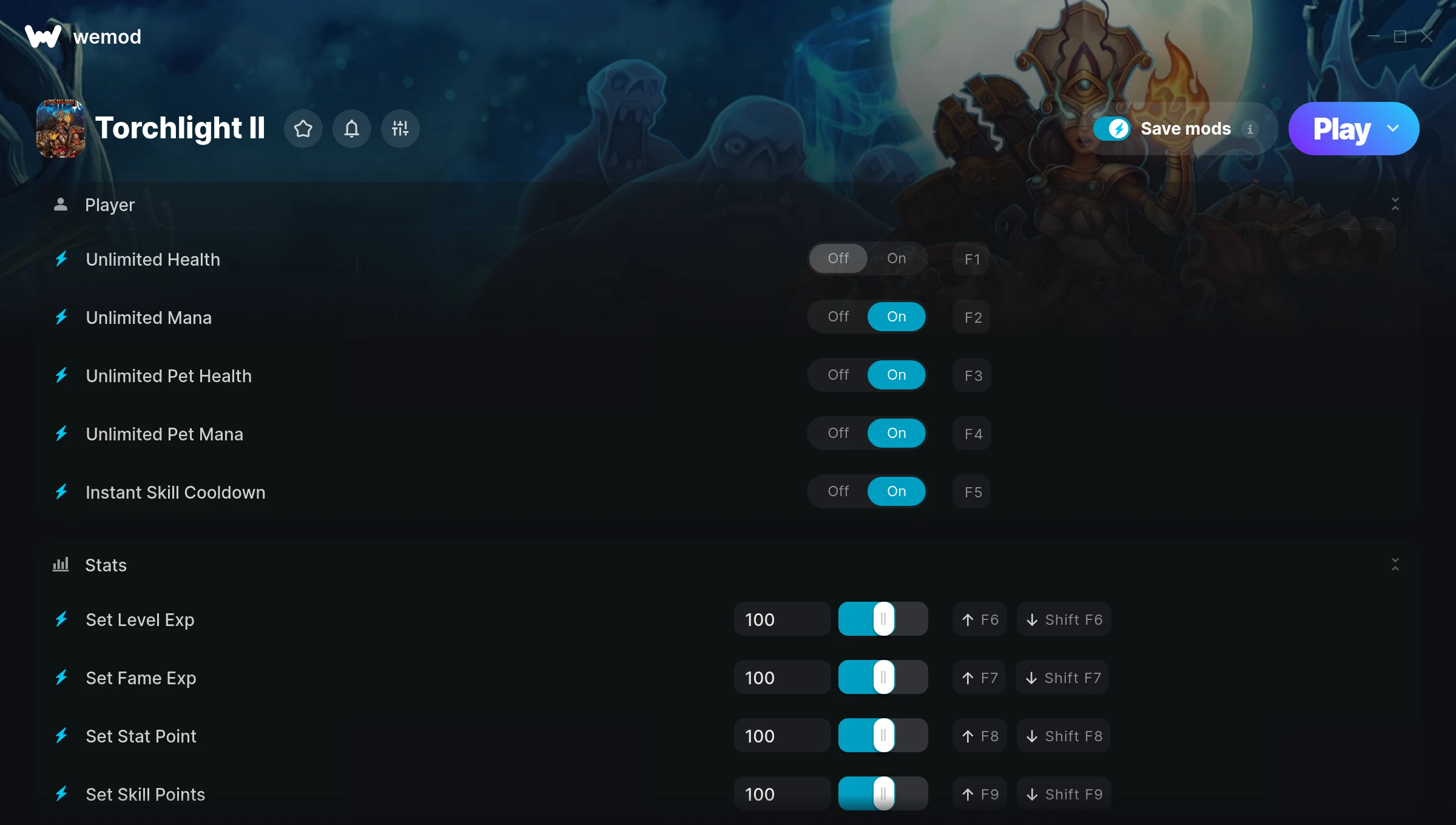 Torchlight II Trainer screenshot