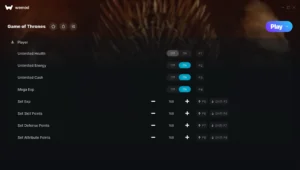 Game of Thrones Trainer screenshot