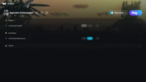Supreme Commander Trainer screenshot