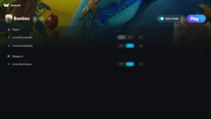 Bastion Trainer screenshot