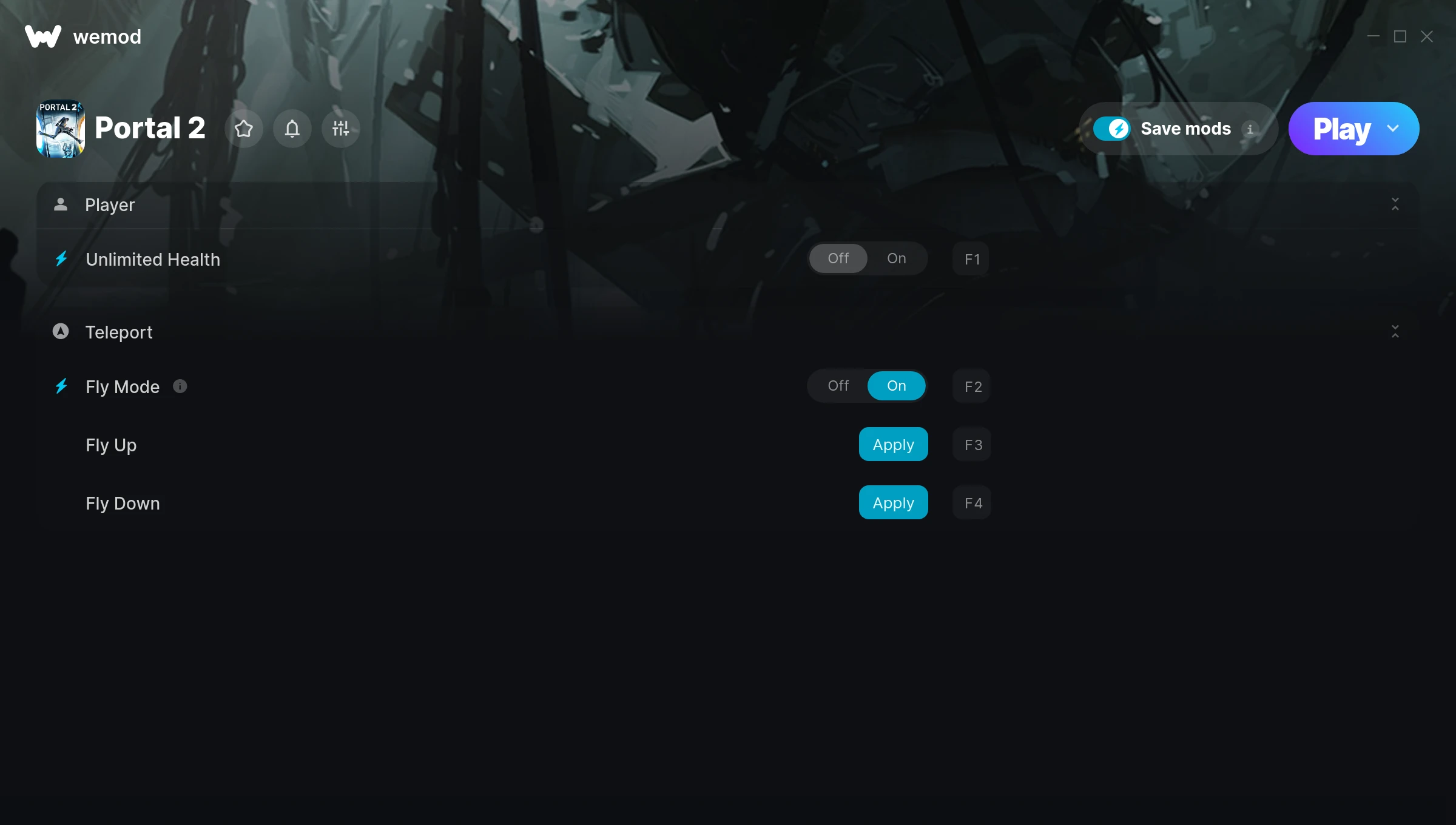 Portal 2 Trainer screenshot