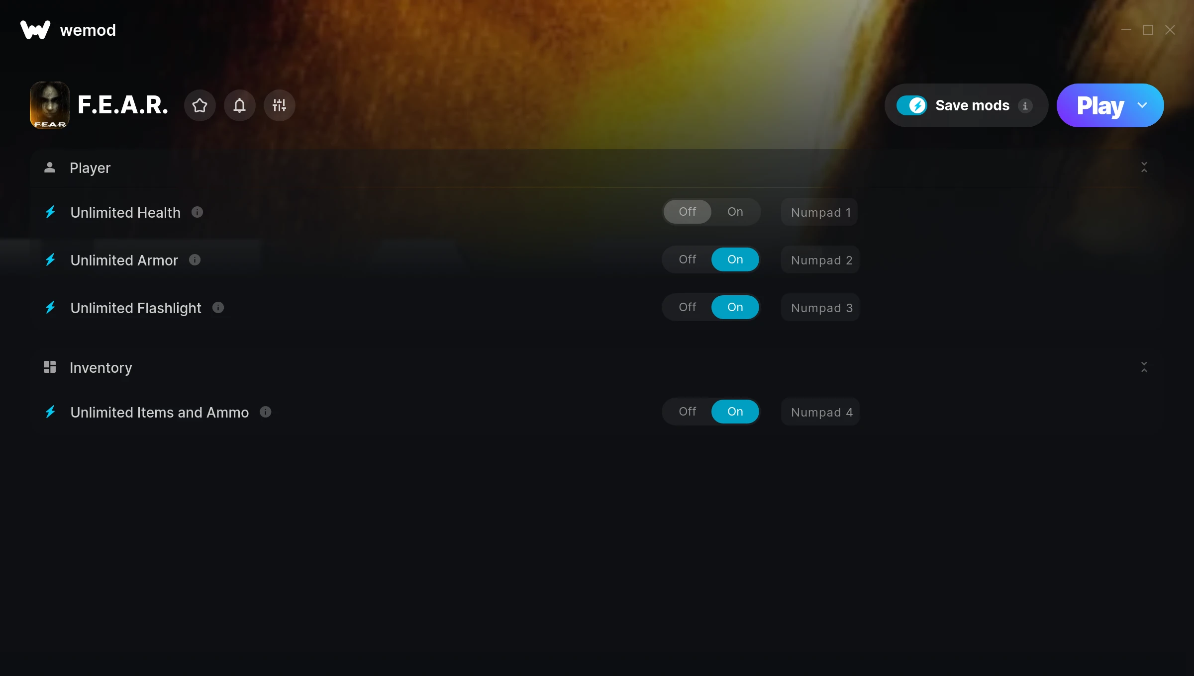 F.E.A.R. Trainer screenshot