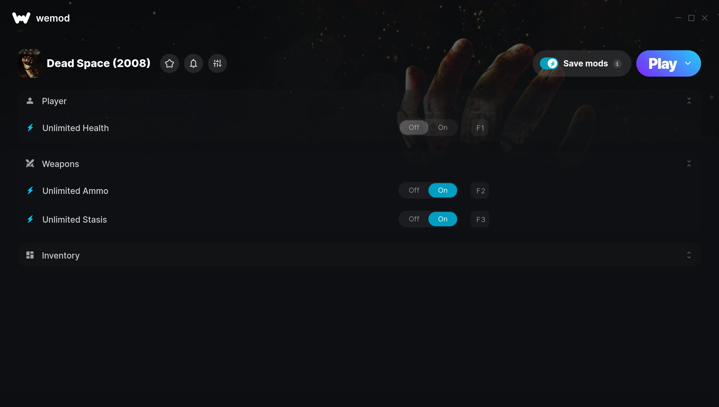 Dead Space (2008) Trainer screenshot