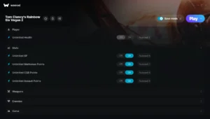 Tom Clancy's Rainbow Six Vegas 2 Trainer screenshot