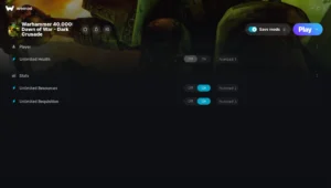 Warhammer 40,000: Dawn of War - Dark Crusade Trainer screenshot