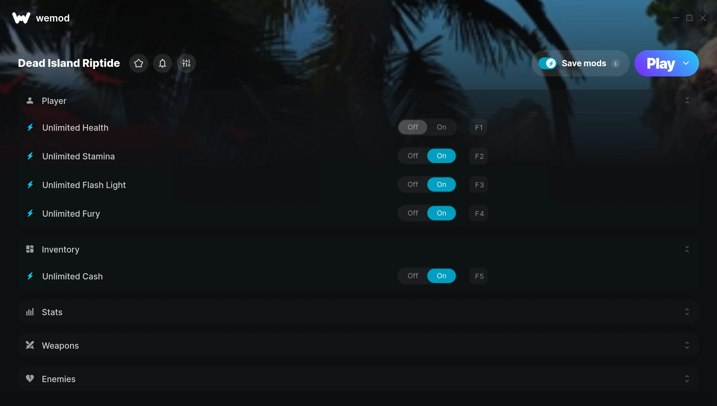 Dead Island Riptide Trainer screenshot