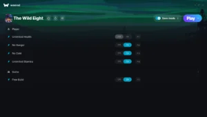 The Wild Eight Trainer screenshot