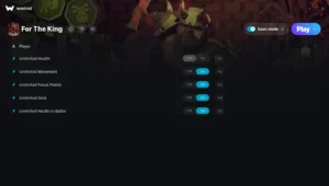 For The King Trainer screenshot