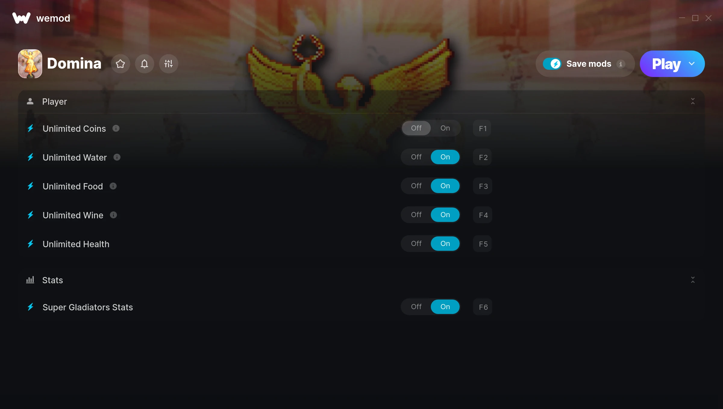Domina Trainer screenshot
