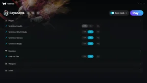 Bayonetta Trainer screenshot