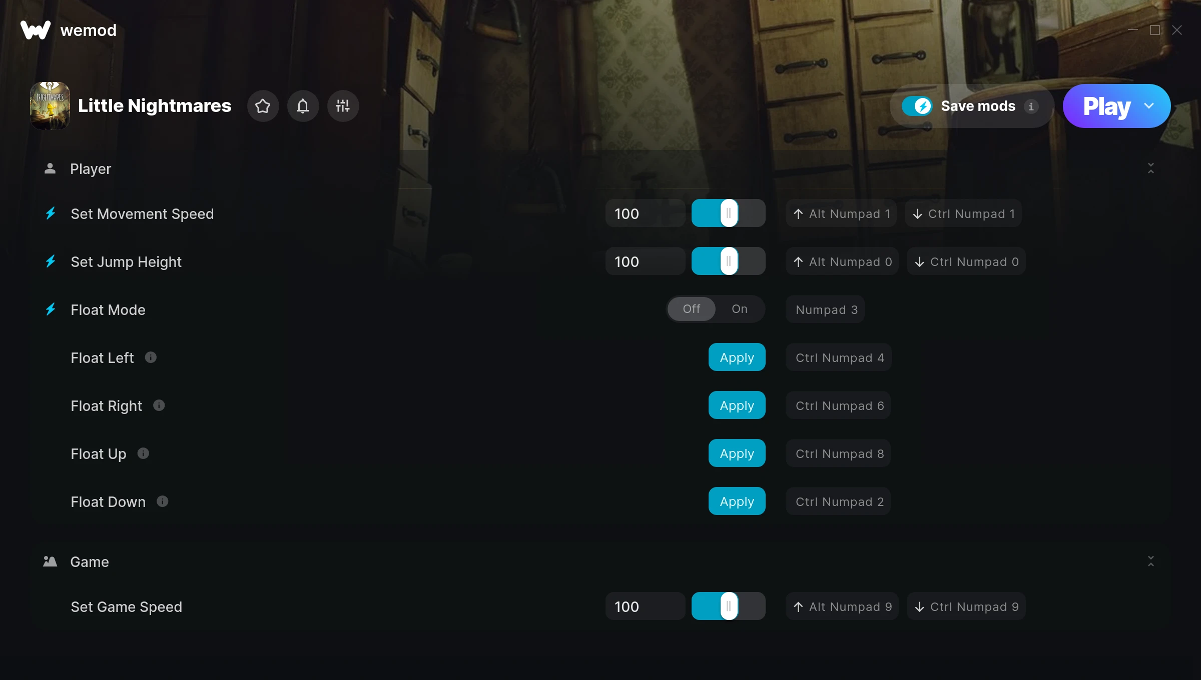 Little Nightmares Trainer screenshot