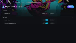 Katana ZERO Trainer screenshot