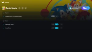 Sonic Mania Trainer screenshot