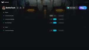BattleTech Trainer screenshot