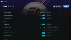 FIFA 18 Trainer screenshot