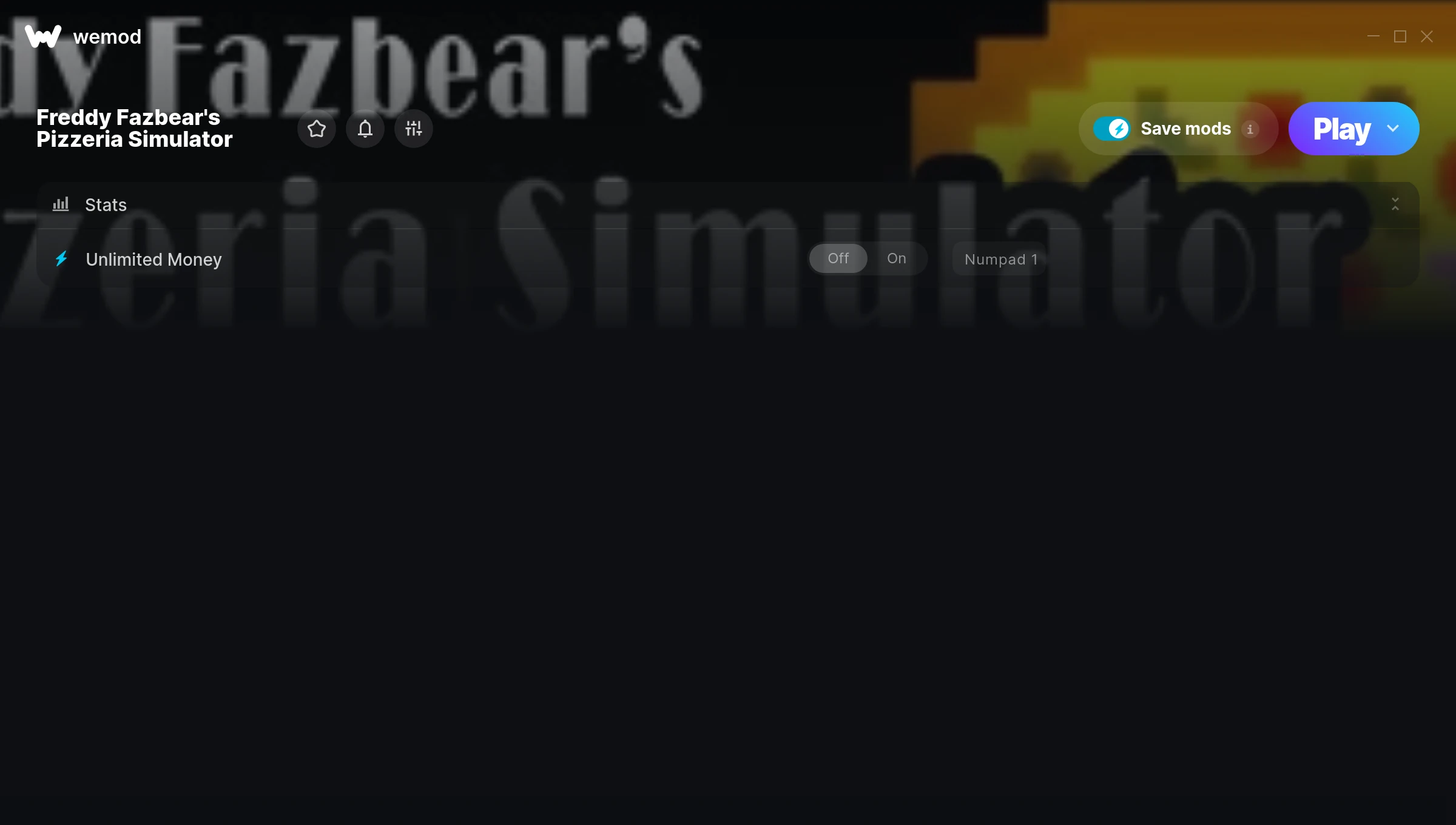 Freddy Fazbear's Pizzeria Simulator Trainer screenshot