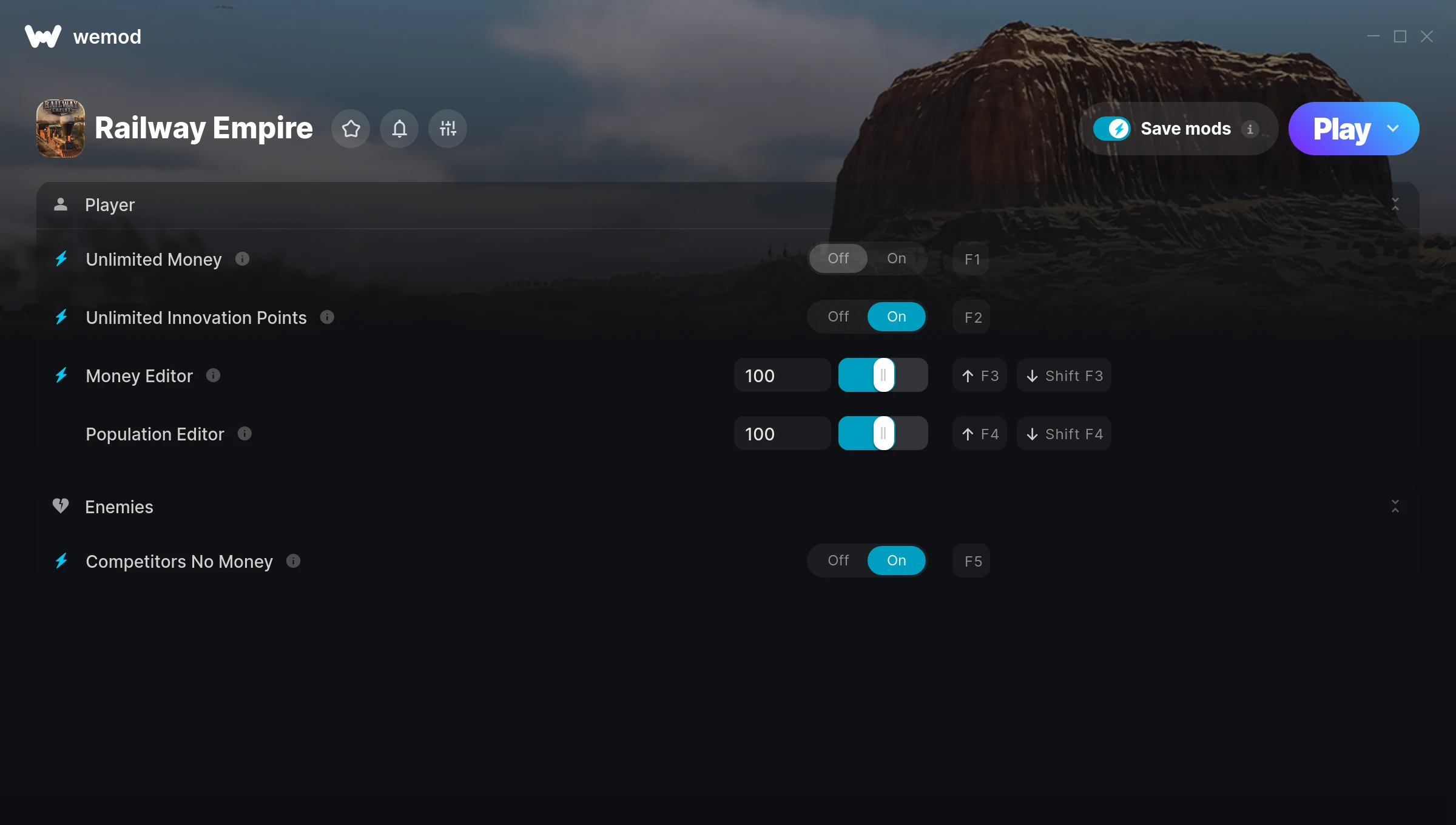 Railway Empire Trainer screenshot