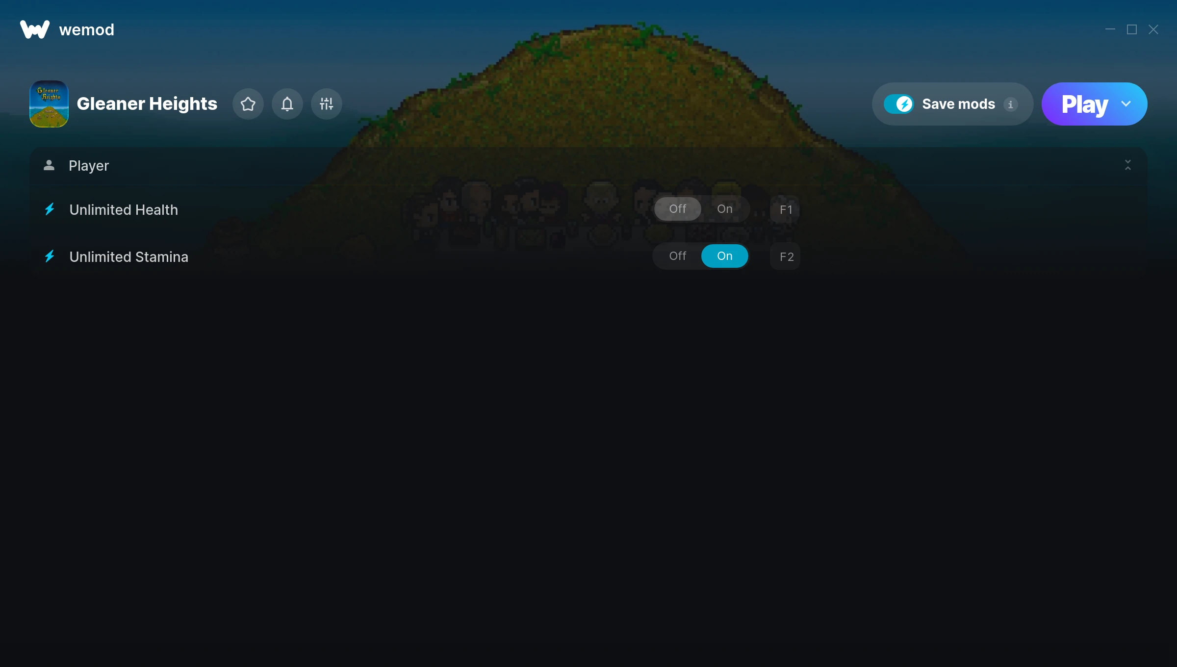 Gleaner Heights Trainer screenshot
