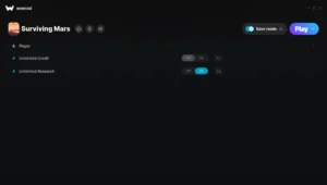 Surviving Mars Trainer screenshot