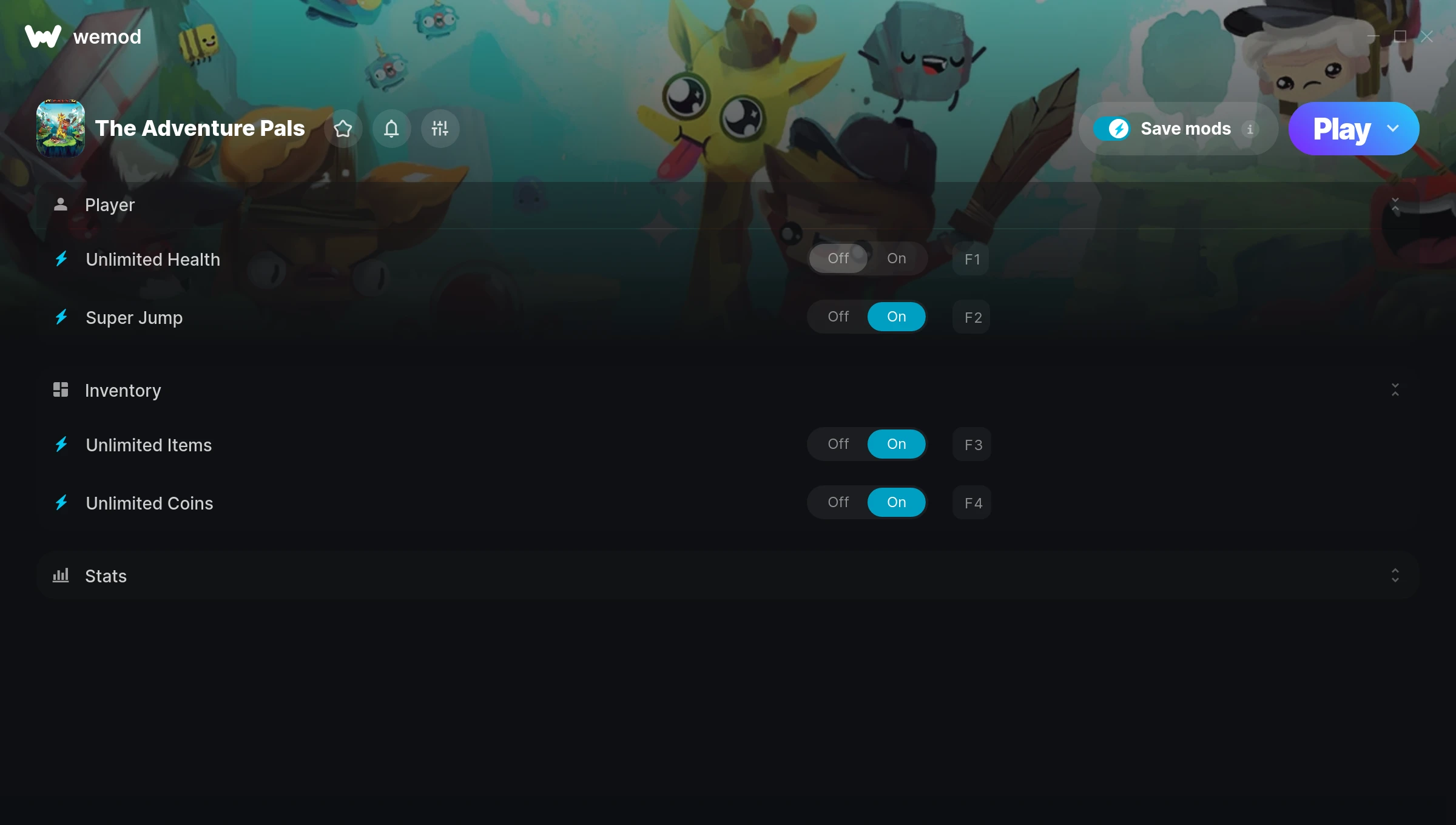 The Adventure Pals Trainer screenshot